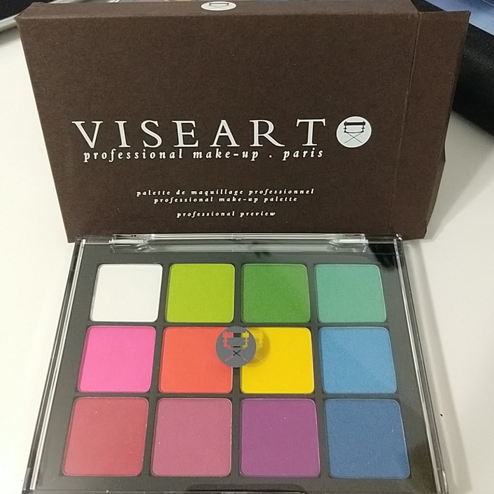 Viseart 08 Editorial Brights Eyeshadow Palette